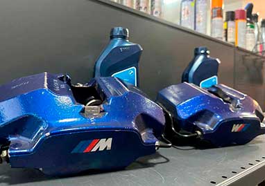 Фарбування гальмівних супортів